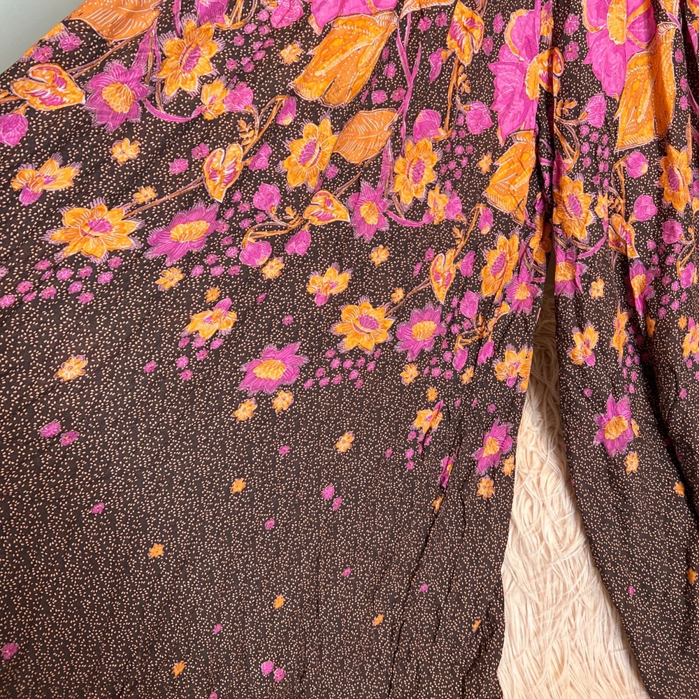 Free People Loreli Bold Printed Billowy Wide Leg … - image 5